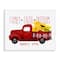 Stupell Industries Family Faith Freedom Americana Floral Country Truck Canvas Wall Art